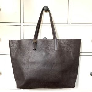 Everlane made in Italy shopper tote leather large